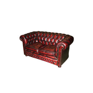 Chesterfield 2-zits bank vintage L152xB92xH74