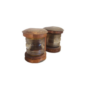 Deco | Koperen scheepslamp vintage