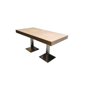 Eco Chique dinertafel RVS poot L180xB80xH78