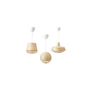 Pendant lamp nature bamboo Ø40xH150