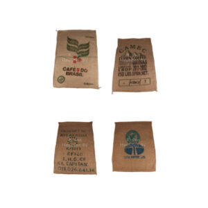 Deco | Jute koffiezak met print L70xH105
