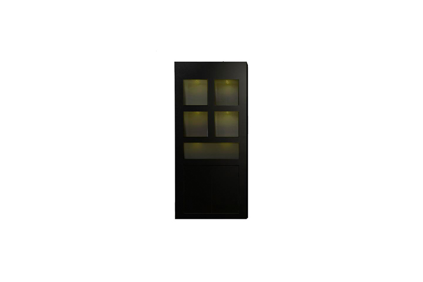 Kaapstad back cabinet with LED L120xW50xH250