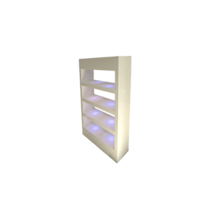 Kopenhagen bredenissenkast LED L165xB50xH250