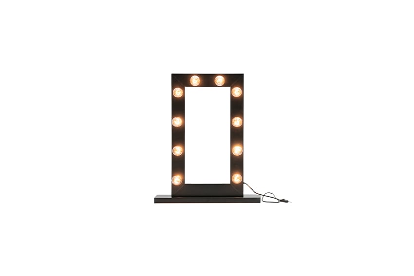 Mirror | Make-up black with lightning L62xB16xH75