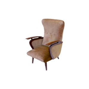 Berlin fauteuil oranje L62xB61xH93