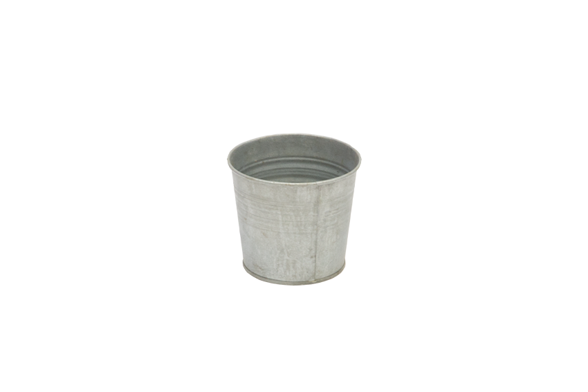Flowerpot | Zinc bucket small Ø11,5xH10