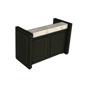 Bar classic olive black with gold trim L180