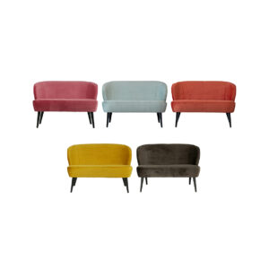 Cosmo Velvet bankje L110xB72xH73 (diverse kleuren)
