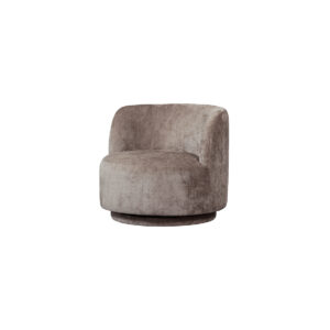Taupe armchair L80xW81xH72