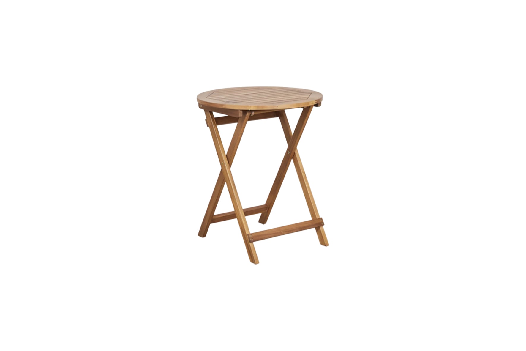 Klaptafel rond hout Ø60
