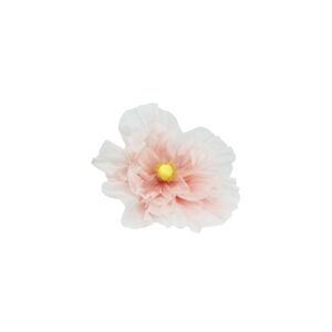 Kunstbloem XL | Reuzenbloem lichtroze organza Ø80