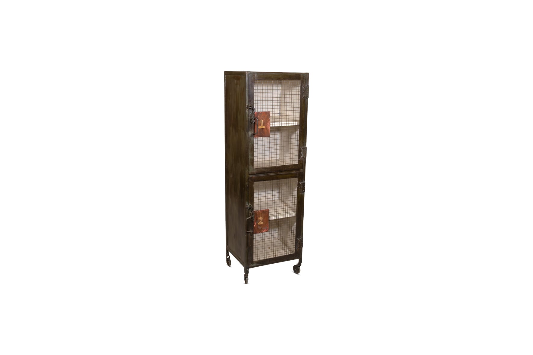 Vitrinekast industrieel L46xB41xH149