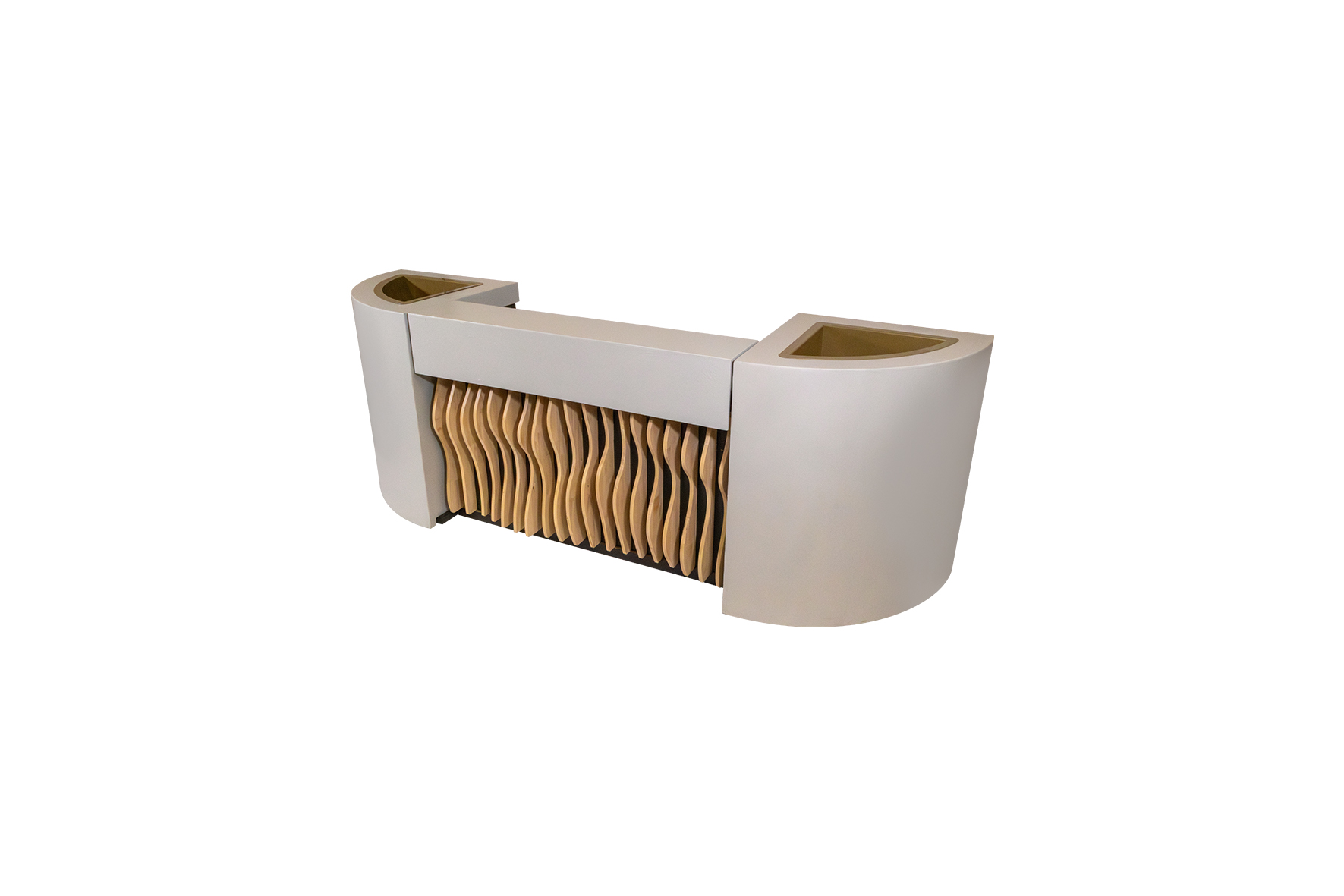 Shape bar met zuil (diverse varianten)
