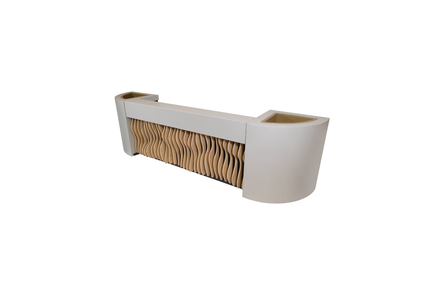 Shape bar met zuil (diverse varianten)