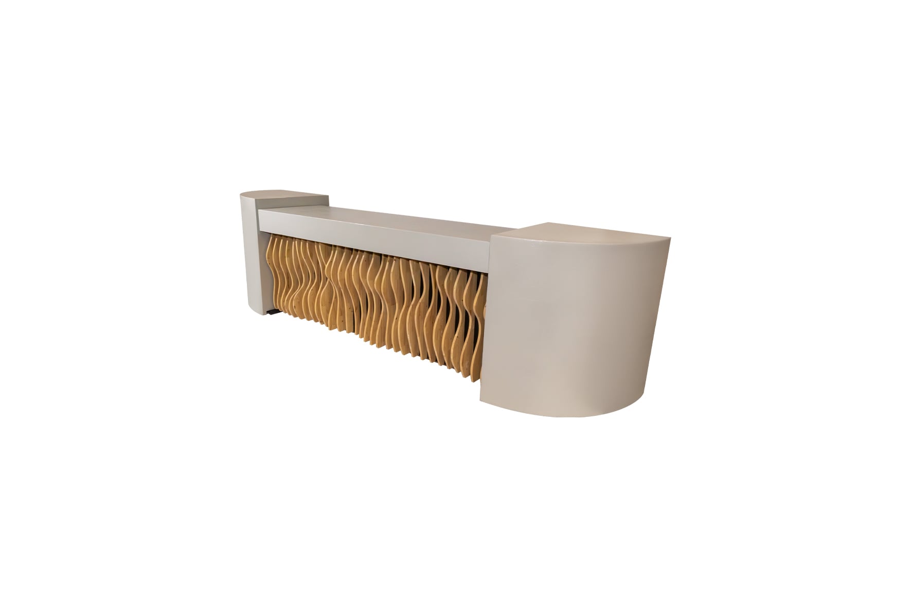 Shape counter met zuil (diverse varianten)
