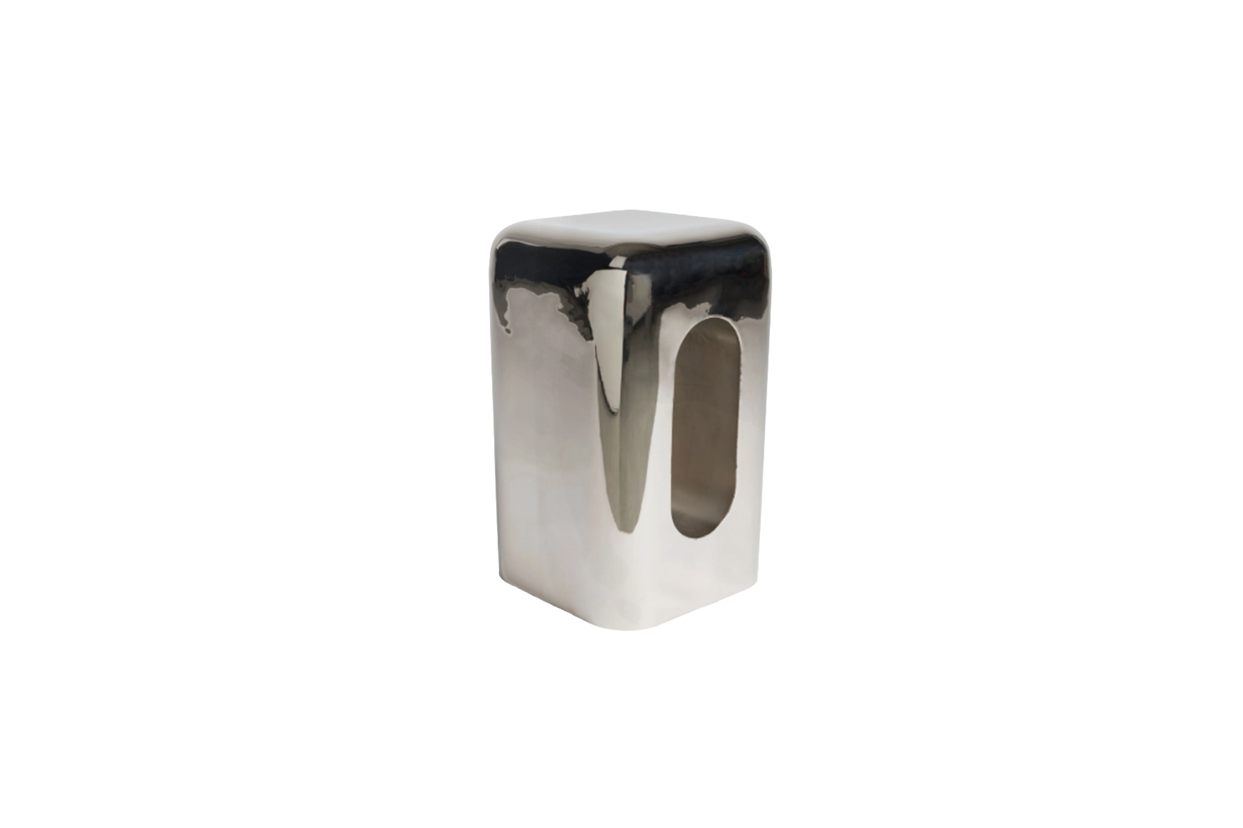 Bijzettafel chroom L29xB29xH48