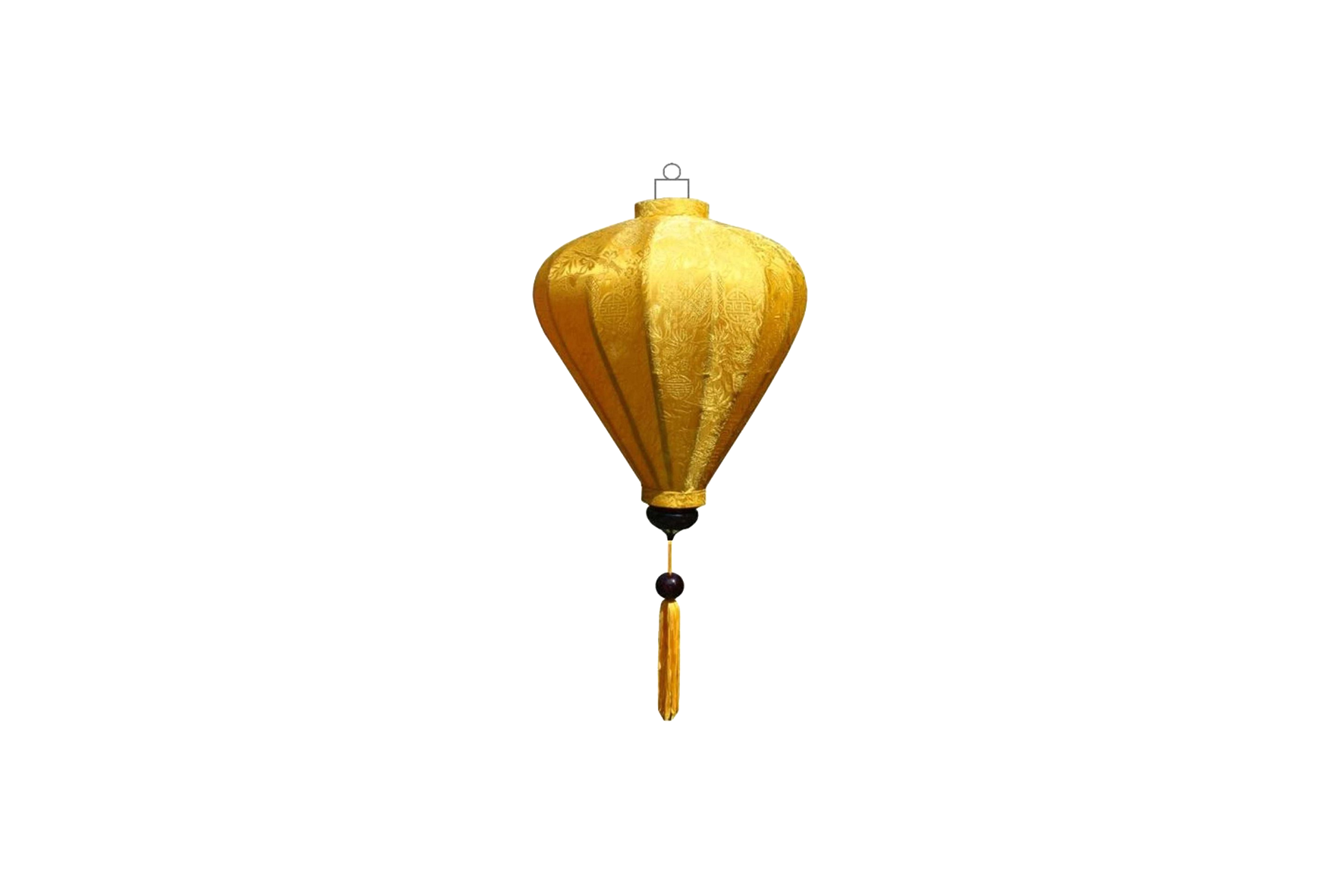 Chinese lampion geel diamant Ø29xH63