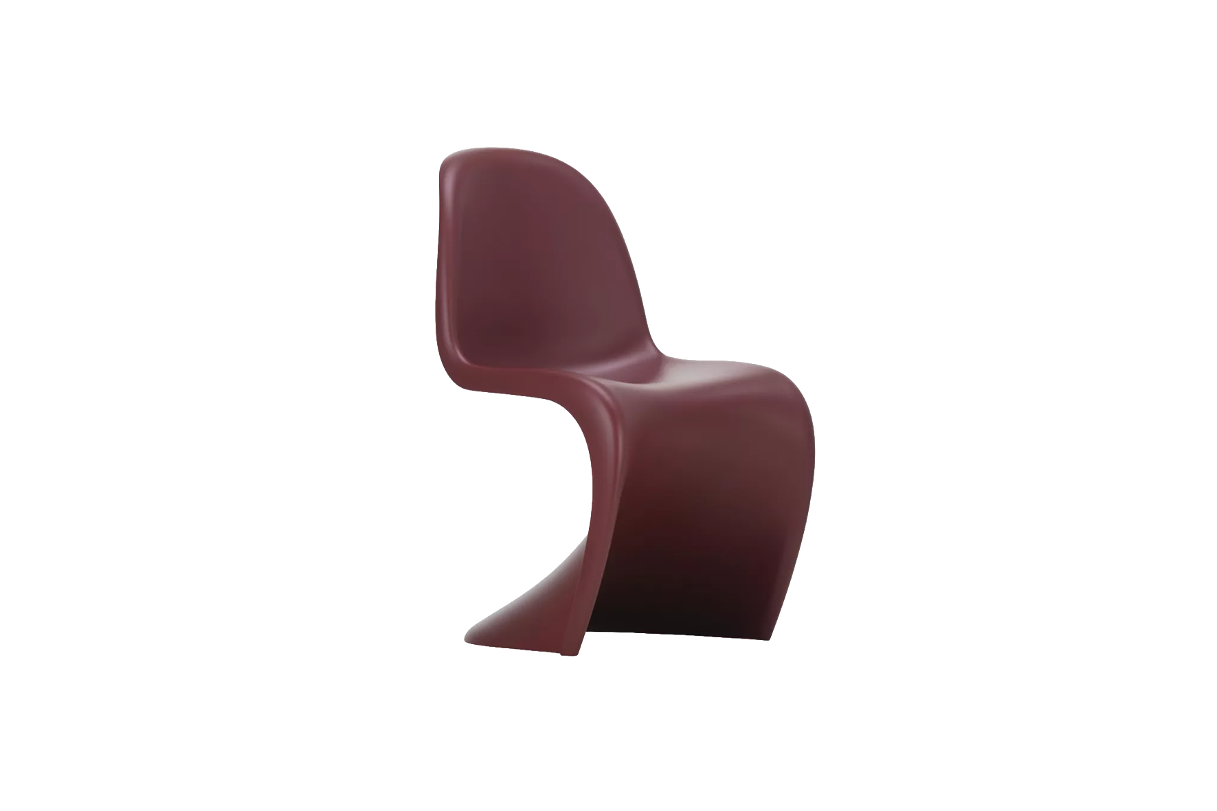 Stoel Panton bordeaux L61xB50xH86