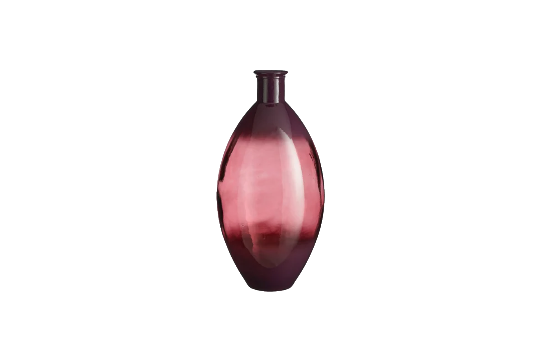 Vaas XL | Glas paars Ø30xL60